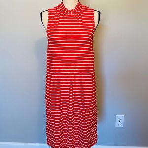 J. Crew mock neck parachute 🪂 shift dress EUC